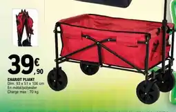 E.Leclerc CHARIOT PLIANT offre