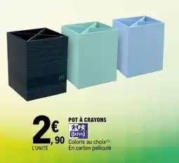 E.Leclerc POT À CRAYONS offre