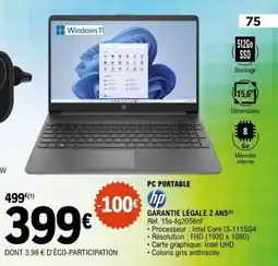 E.Leclerc PC PORTABLE HP offre