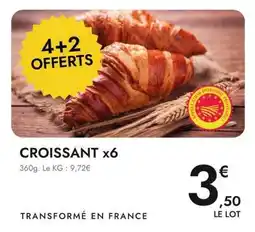 E.Leclerc CROISSANT x6 offre