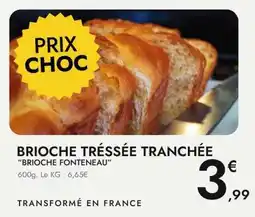 E.Leclerc BRIOCHE TRÉSSÉE TRANCHÉE offre