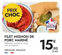 E.Leclerc FILET MIGNON DE PORC MARINÉ offre