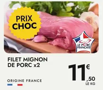 E.Leclerc FILET MIGNON DE PORC X2 offre