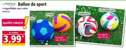 Norma John Ballon de sport offre