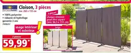Norma Solax-Sunshine Cloison, 3 pièces offre