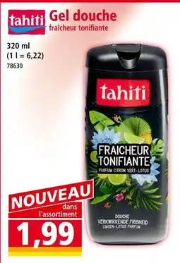 Norma Tahiti Gel douche fraîcheur tonifiante offre