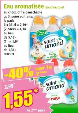 Norma SAINT AMAND Eau aromatisée offre