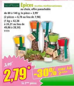Norma VILLA GUSTO Épices offre