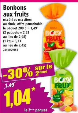 Norma Roshen Bonbons aux fruits offre