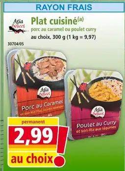 Norma Asia Délices Plat cuisiné offre