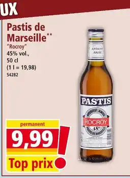 Norma ROCROY Pastis de Marseille offre