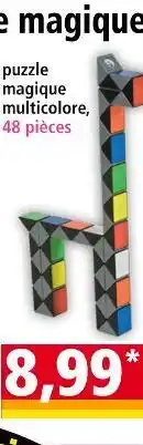 Norma Puzzle magique multicolore offre