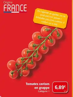 Colruyt Tomates cerises en grappe offre