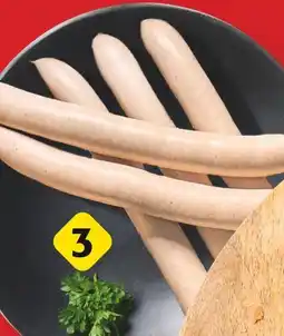Colruyt Saucisses blanches à griller offre