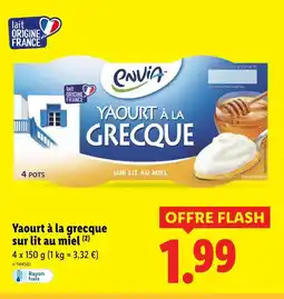 Lidl Envia Yaourt à la grecque sur lit au miel offre