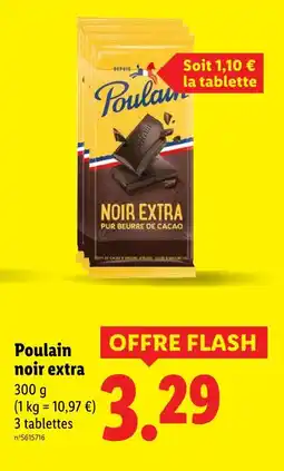 Lidl Poulain Noir extra offre