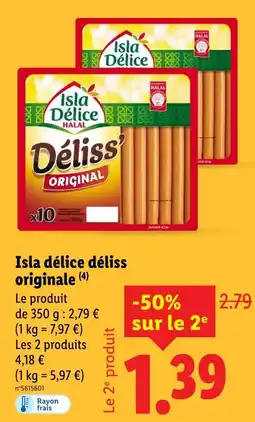 Isla Délice Délice déliss originale