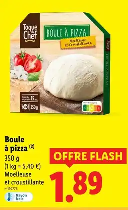 Lidl Toque du Chef Boule à pizza offre