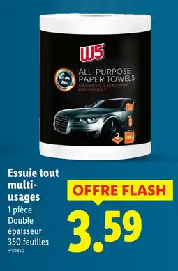 Lidl W5 Essuie tout multi-usages offre