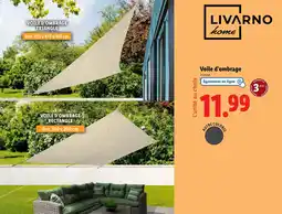 Lidl LIVARNO HOME Voile d'ombrage offre