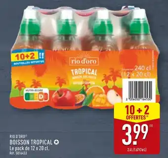 ALDI Rio d'oro Boisson tropical offre