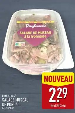 ALDI DAYLICIOUS Salade de museau à la lyonnaise offre
