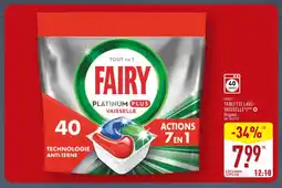 ALDI Fairy Tablette Lave-Vaisselle */** ✪ offre
