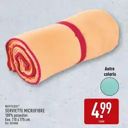 ALDI NOVITESSE Serviette microfibre offre