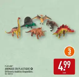 ALDI PLAYLAND Animaux en plastique offre