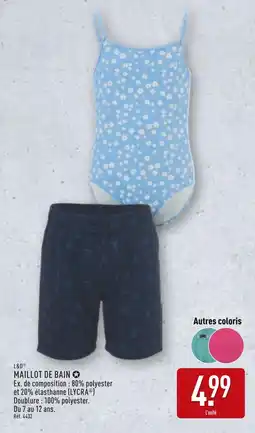 ALDI L&D Maillot de Bain offre