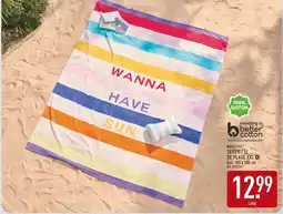 ALDI NOVITESSE SERVIETTE DE PLAGE XXL offre
