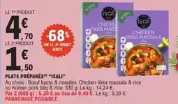 E.Leclerc Isali - plats préparés offre
