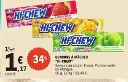 E.Leclerc Hi-chew - bonbons à mâcher offre