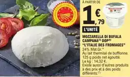 E.Leclerc Dop - mozzarella di bufala campana dop offre