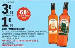 E.Leclerc Noirot - sirop offre