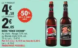 E.Leclerc Rince cochon - bière offre