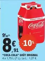E.Leclerc Coca cola - goût original offre