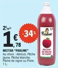 E.Leclerc Pauline - nectar offre