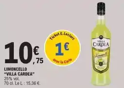 E.Leclerc E.leclerc - limoncello offre