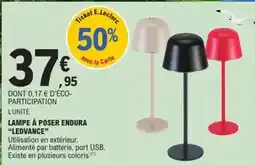 E.Leclerc Ledvance - lampe a poser endura offre