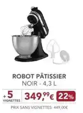Robot pâtissier noir