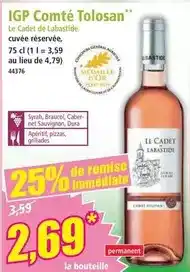 Norma Labastide - igp comté tolosan offre
