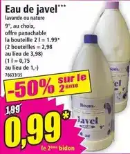 Norma Javel - eau de offre