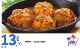 E.Leclerc Francaise - paupiettes de veau offre