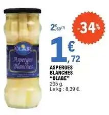 E.Leclerc Asperges blanches offre