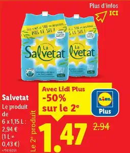 Lidl SALVETAT offre