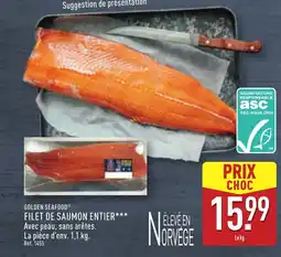 ALDI GOLDEN SEAFOOD Filet de saumon entier offre