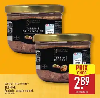 ALDI GOURMET FINEST CUISINE Terrine offre