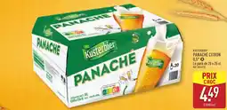 ALDI KUSTERBIER Panaché citron 0,5° offre