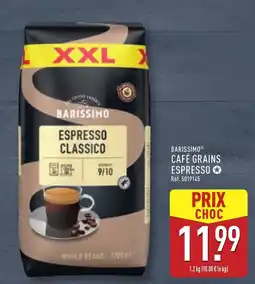 ALDI BARISSIMO Café grains espresso offre